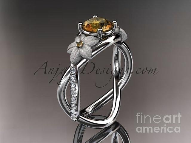 November birthstone rings hot sale white gold