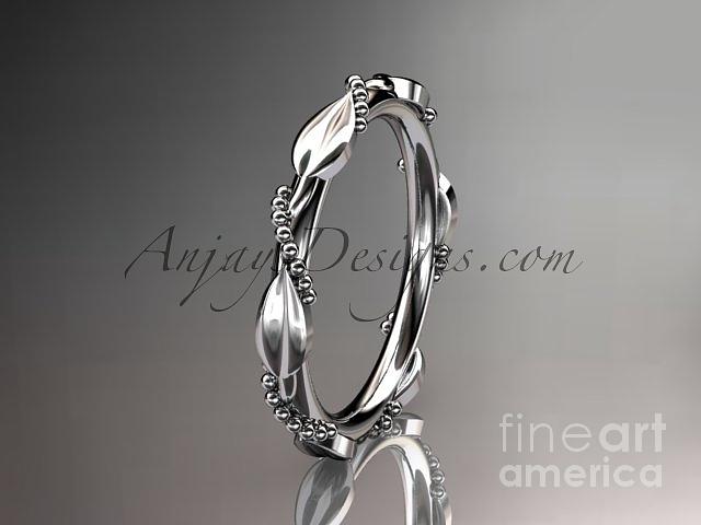 Diamond Engagement Ring Jewelry - white gold wedding ring engagement ring wedding band ADLR178 by AnjaysDesigns com