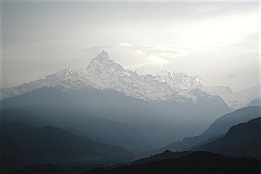 White Himalayan Peaks Photograph by Lora Louise