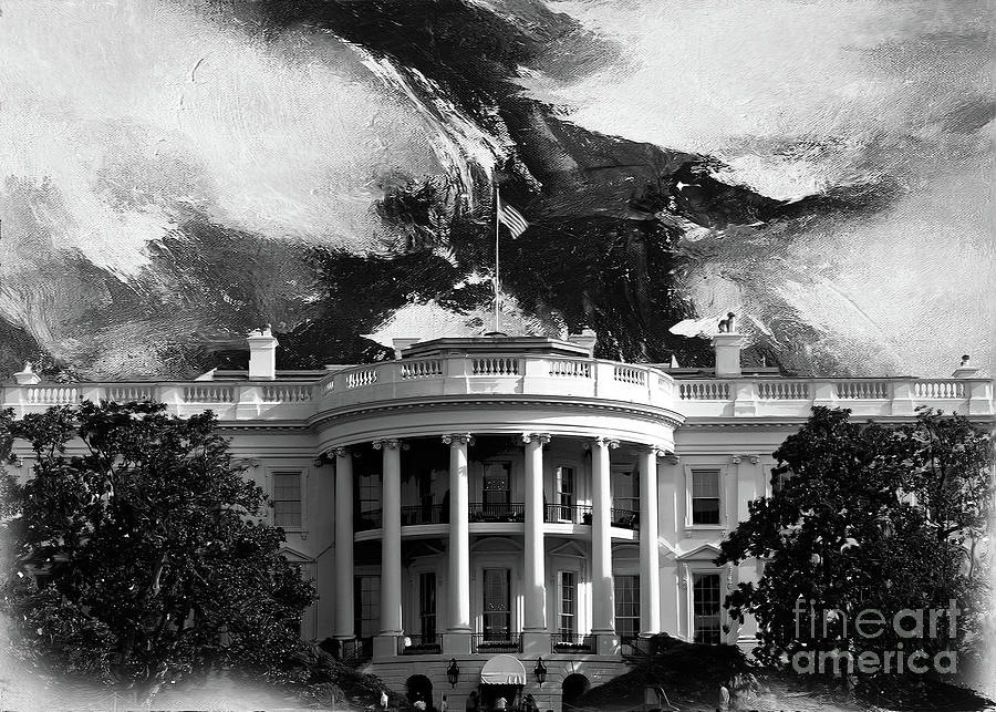 White House 002 Painting by Gull G