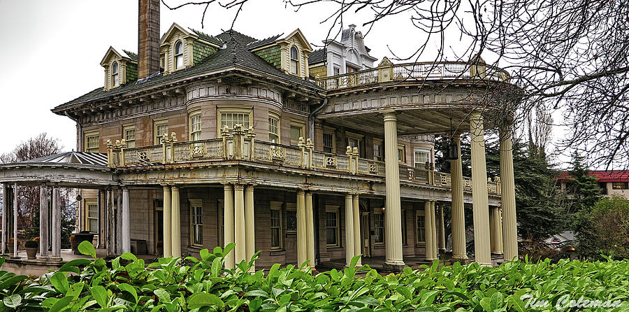 White House or Haunted House Photograph by Tim Coleman - Fine Art America