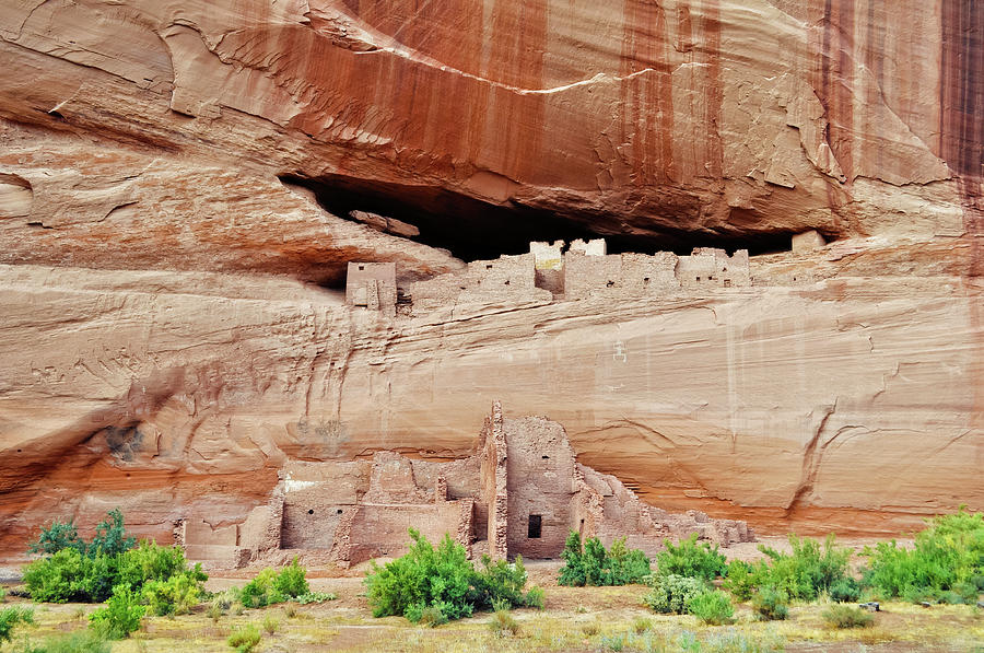 White House Ruin Cliff Dwellings Canyon de Chelly National Monument Photograph by Kyle Hanson