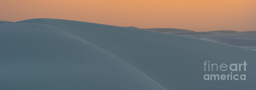 White Sands National Monument Photograph - Blue Miles by Nando Lardi