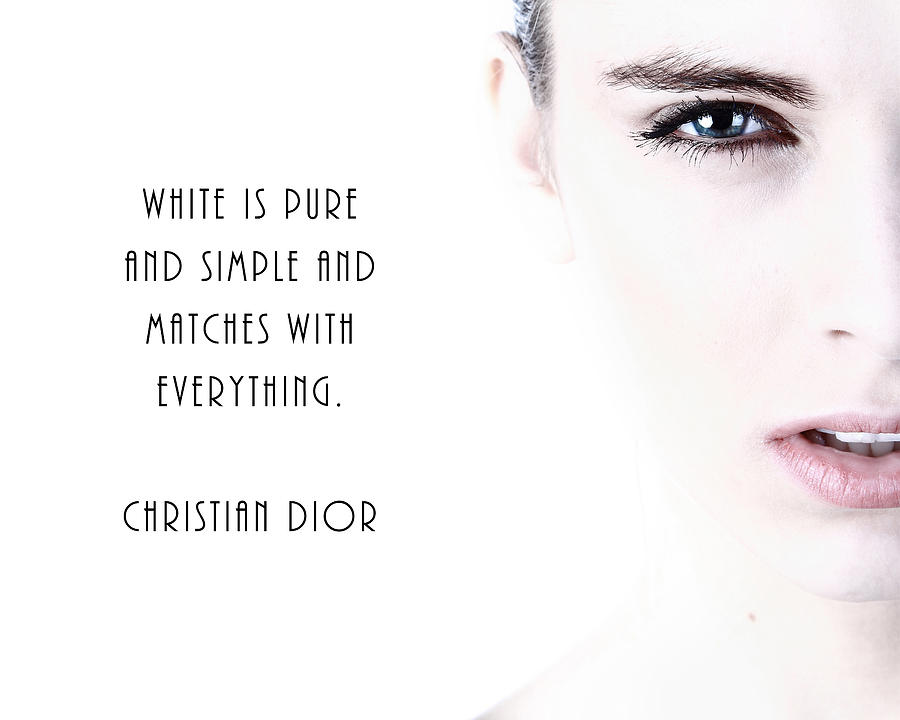 White is pure and simple by Anthony Murphy White is pure and simple by Anthony Murphy