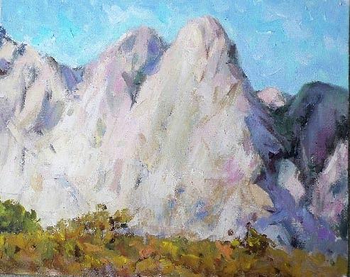 White Mountain Painting - White Mountain by Yuan Lu