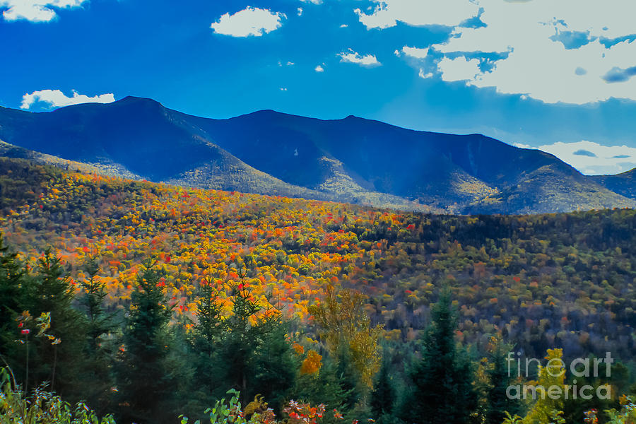White Mountains fall 1 Photograph by Claudia M Photography