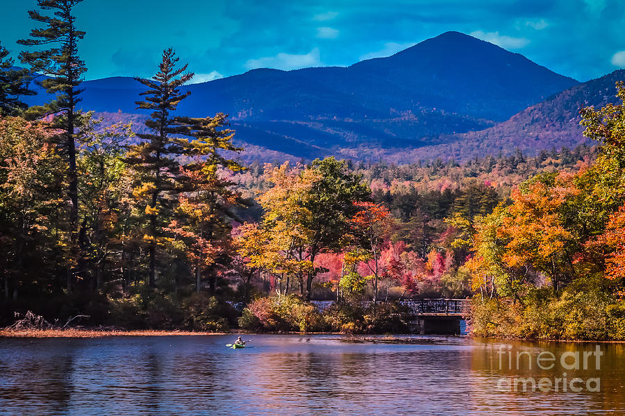 White Mountains fall Photograph by Claudia M Photography
