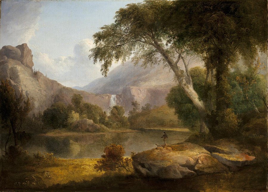 White Mountains, New Hampshire Painting by Thomas Doughty