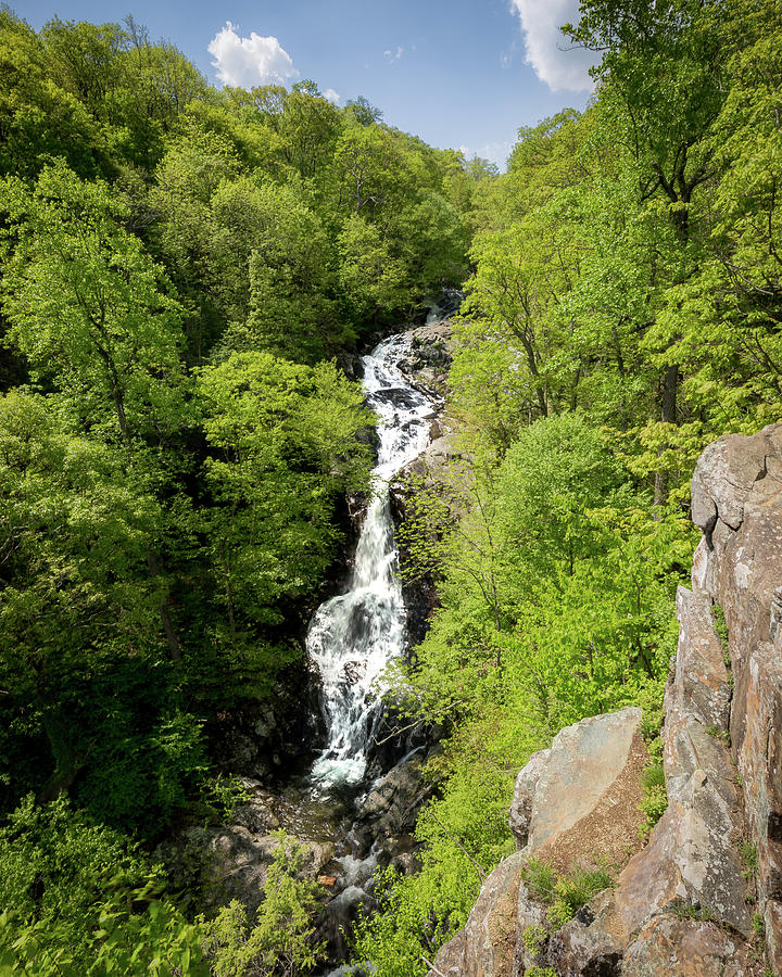 White Oak Canyon Falls Photograph By Chris Marcussen Pixels