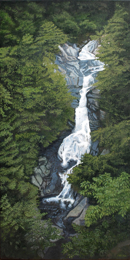 White Oak Canyon Painting by Suzanne Shelden White Oak Canyon Painting by Suzanne Shelden