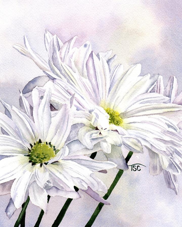White on White Painting by Tammy Crawford
