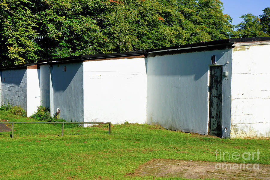 White outbuilding Photograph by Tom Gowanlock