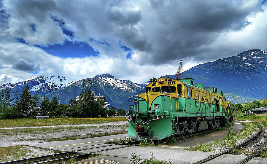 White Pass and Yukon Railway Skagway Alaska Photograph by Alex Grichenko