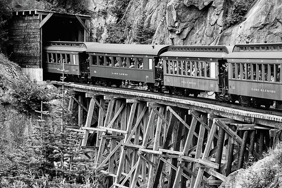 White Pass Railway Photograph by Dawn Currie