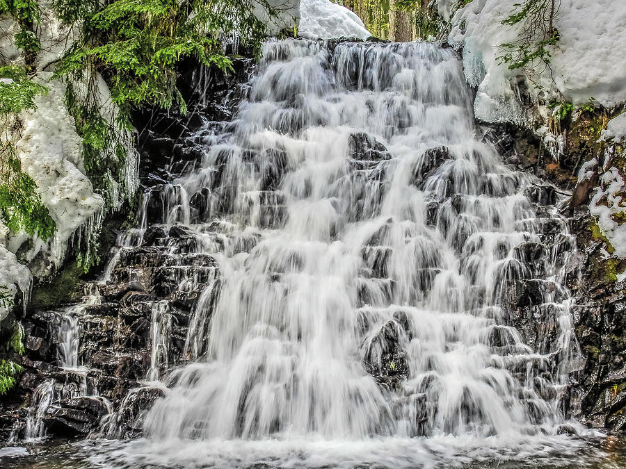 White Pass Waterfall by Tony Porter Photography White Pass Waterfall by Tony Porter Photography
