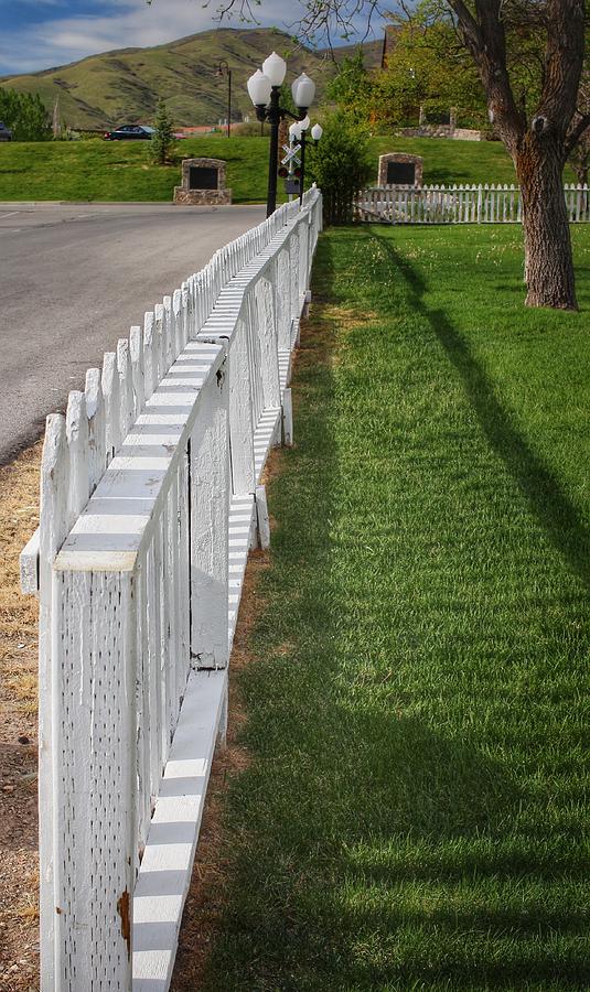 White Picket Fence  Photograph by Buck Buchanan
