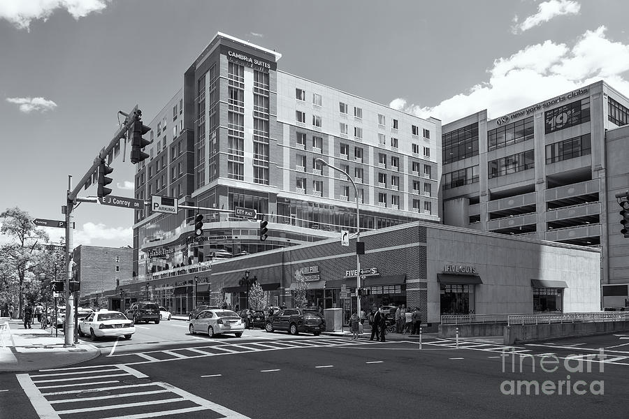 White Plains City Center II Photograph by Clarence Holmes