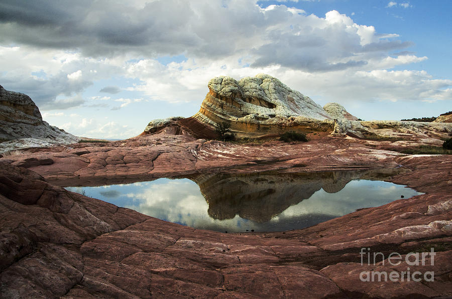 Landscape Photograph - White Pocket Arizona Eye In The Sky #2 by Bob Christopher