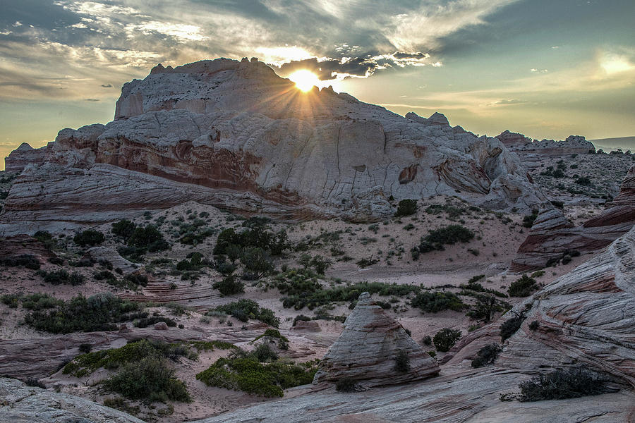 White Pocket Sunset Photograph by Teresa Wilson