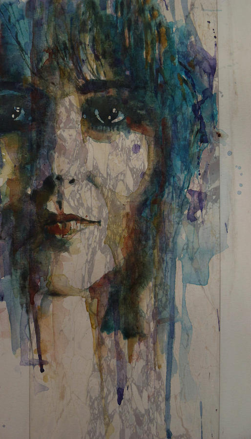 White Rabbit Painting by Paul Lovering