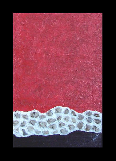 Berlin Wall Painting - White River by Anneliese Fritts
