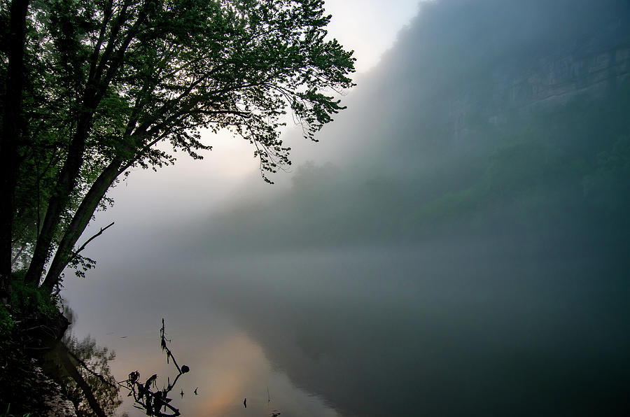 White River Morning Photograph by Adam Reinhart