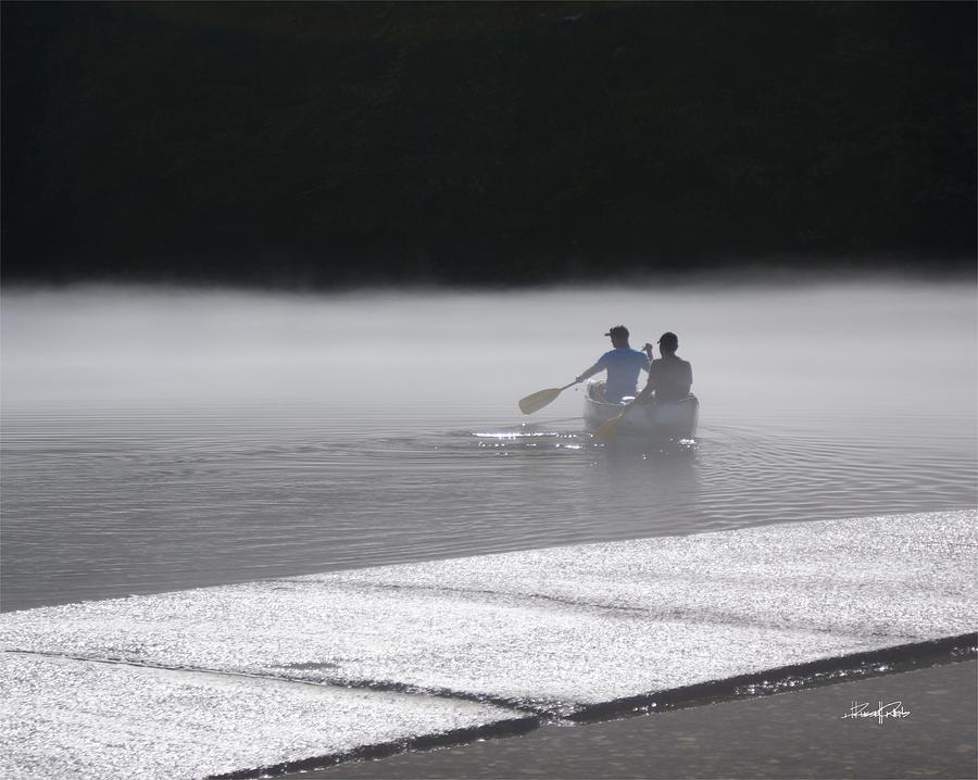 Smoky Photograph - White River by Russell Owens Smoky Photograph - White River by Russell Owens