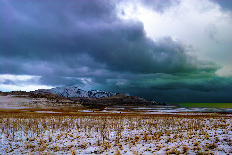 White Rock Bay Storm Photograph By Norman Hall - Pixels