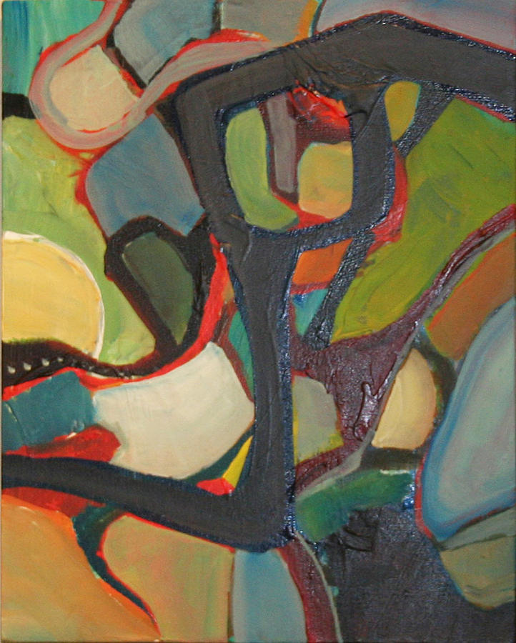 Abstract Painting - White Rock Lake #4  by Andy Morris