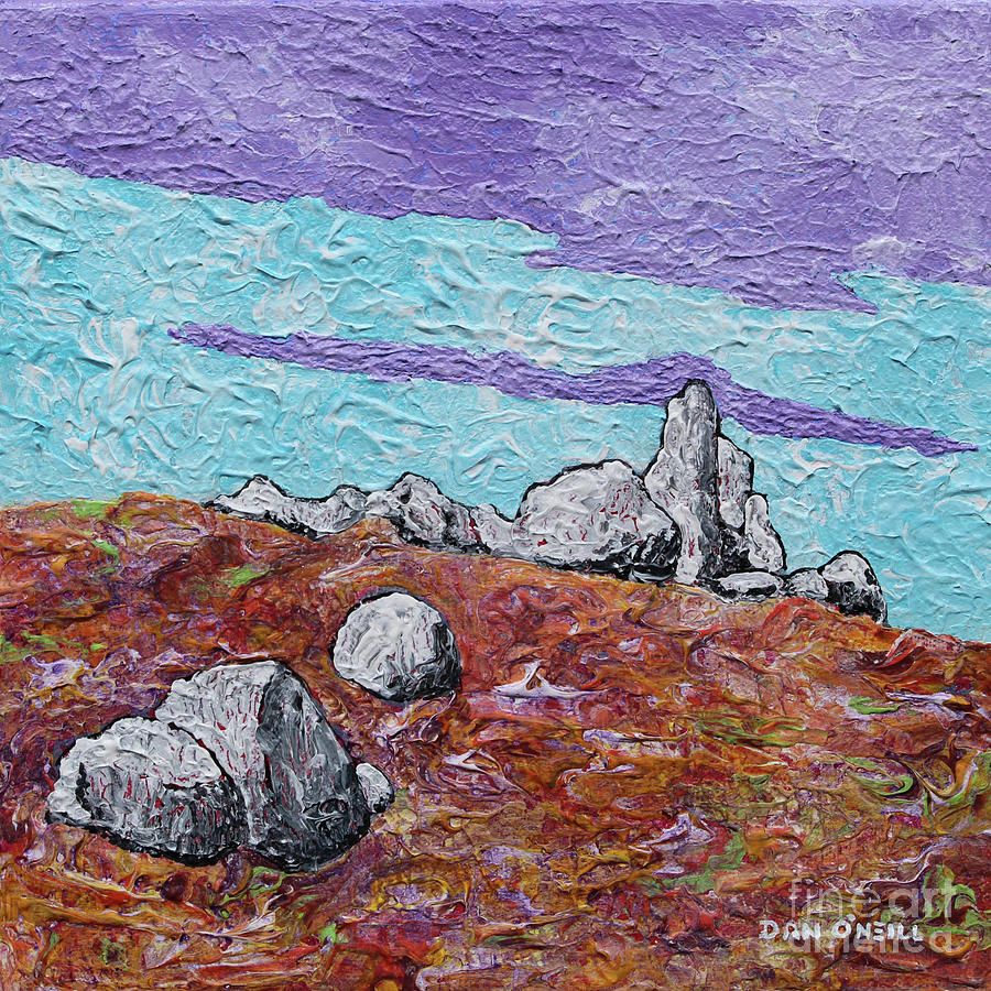 White Rocks Painting by Dan ONeill