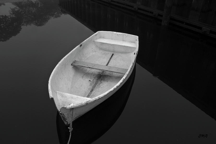 White Rowboat Photograph by David Gordon