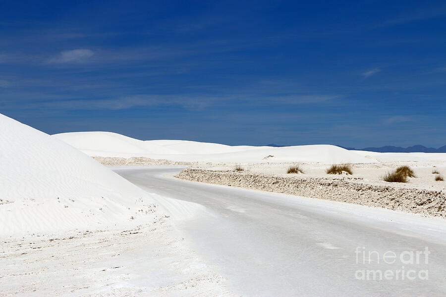 White Sand Reaches Up To The Horizon Photograph by Christiane Schulze Art And Photography