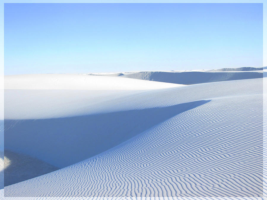 White Sands Blues #2 Photograph by Feather Redfox
