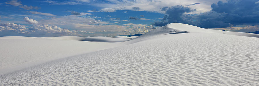 White Sands National Monument Photograph - White Sands Dunes by Radek Hofman