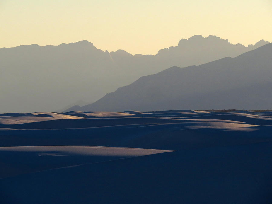 White Sands Evening #30 Photograph by Cindy McIntyre