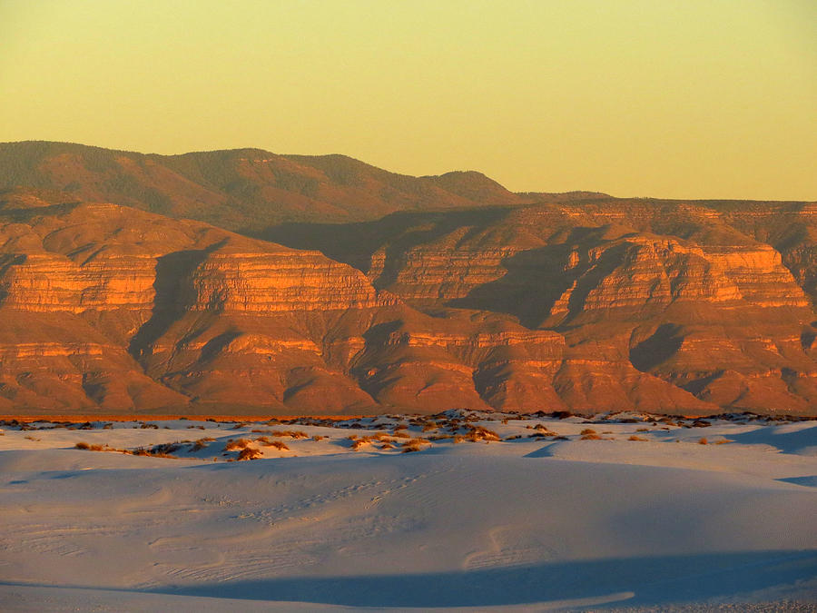 White Sands Evening #39 Photograph by Cindy McIntyre