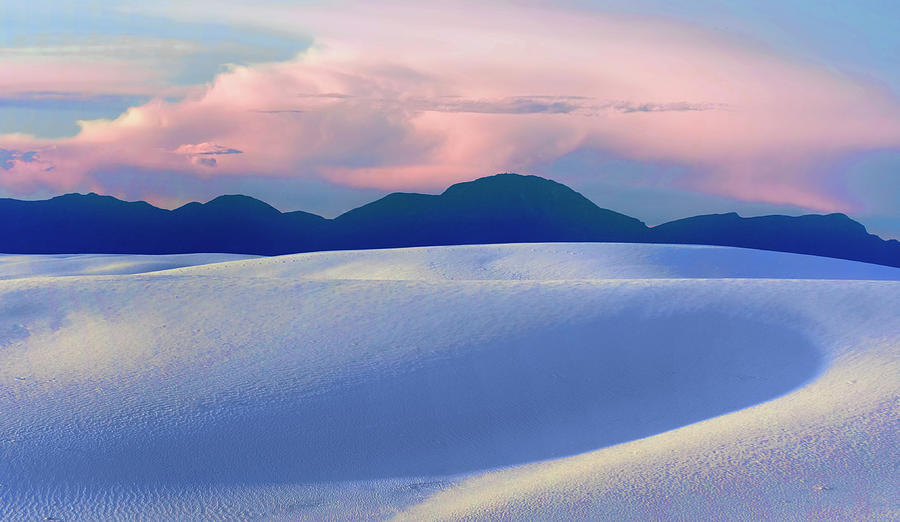 Sunset Photograph - White Sands Sunset - 1 - New Mexico by Nikolyn McDonald