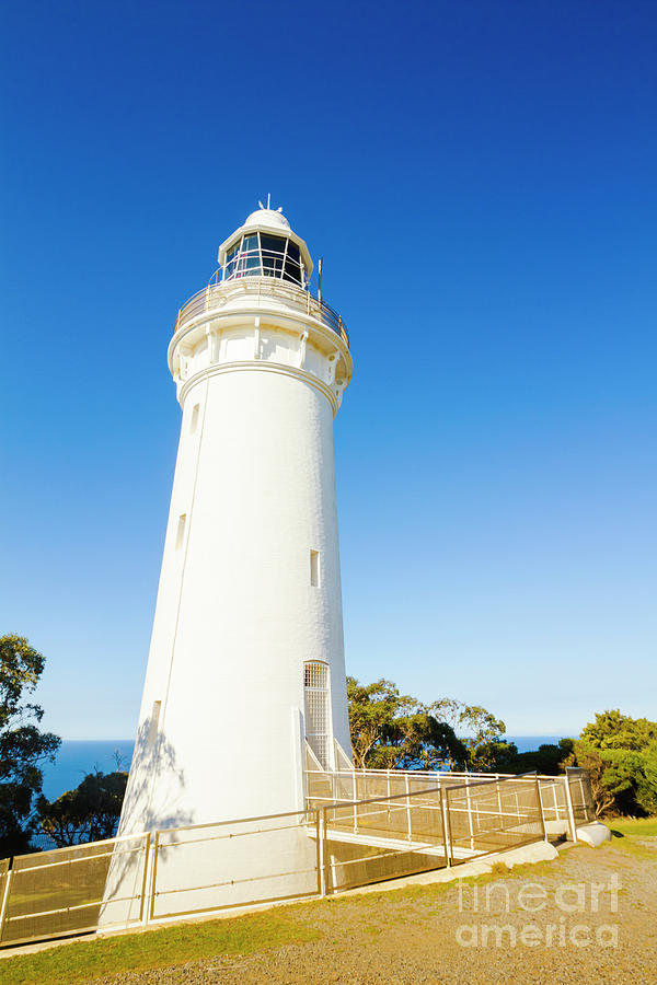 White seaside tower Photograph by Jorgo Photography