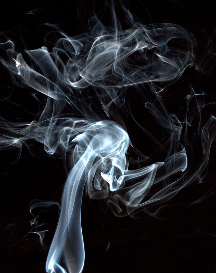 White Smoke 1 Photograph by Shannon Louder