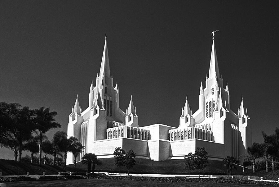 White Temple on the hill Photograph by Paul W Faust -  Impressions of Light