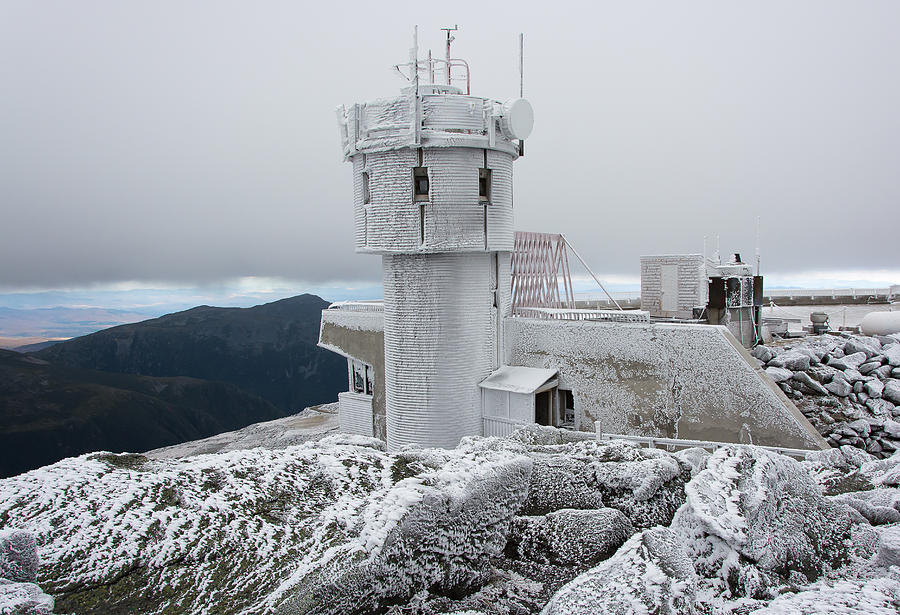White Watchtower Photograph by Mark Little