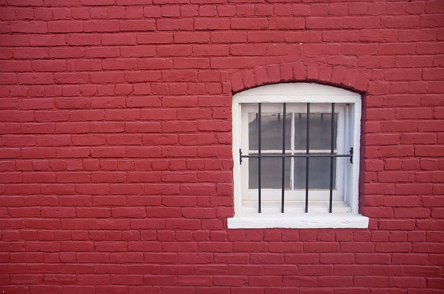 White Window Photograph by Monte Stevens