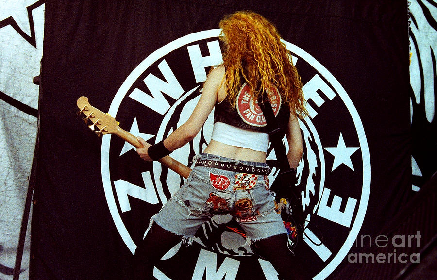 Music Photograph - White Zombie 93-Sean-0341 by Timothy Bischoff