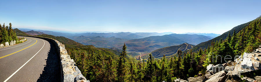 Whiteface Mountain Panorama Photograph by Karen Jorstad