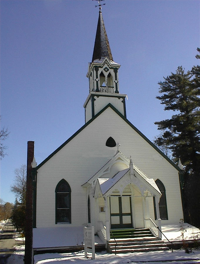 Whitefield Methodist Church NH Photograph by Dorothea Abbott - Fine Art ...