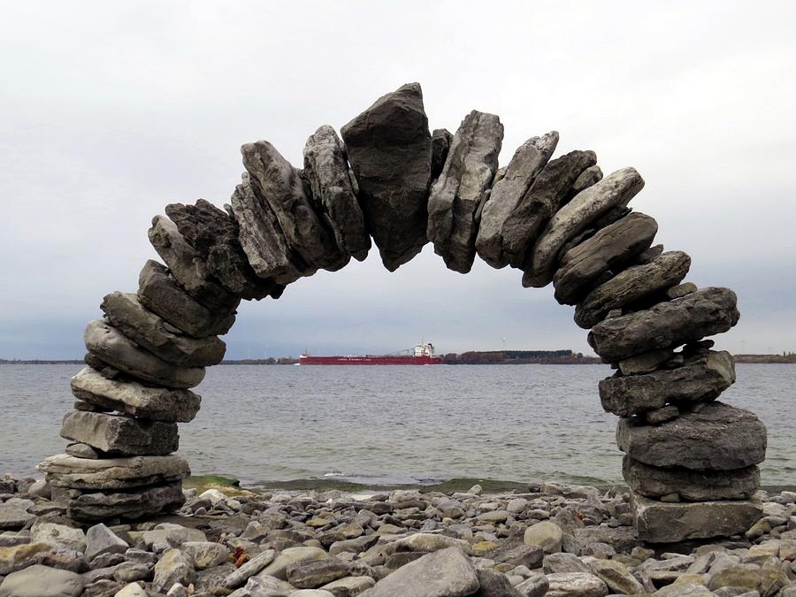 Whitefish Bay Under The Arch Photograph