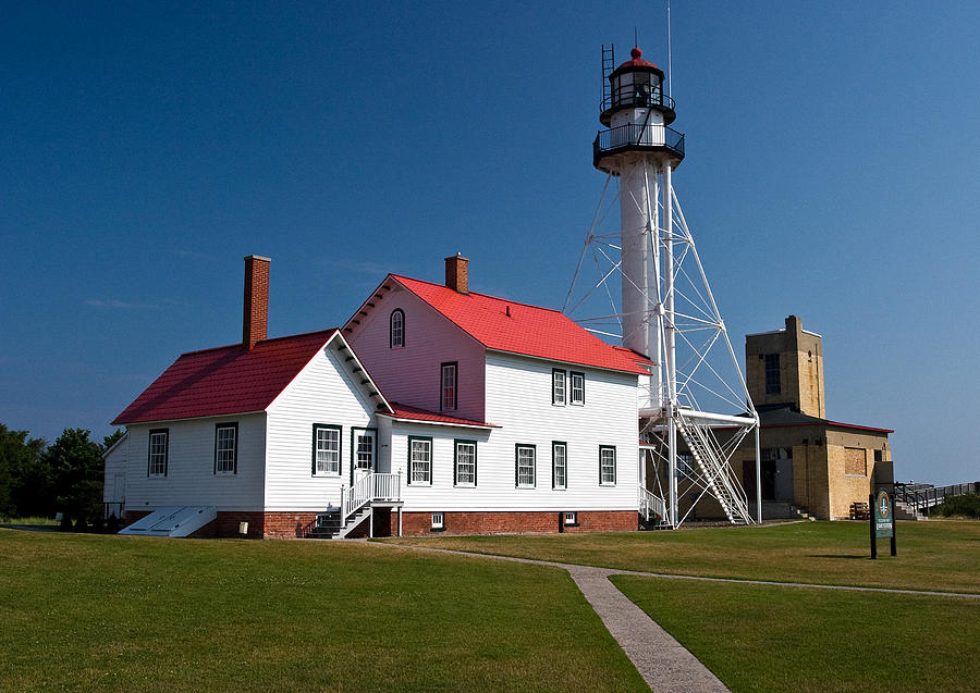 Whitefish Point Light Station Photograph by James Marvin Phelps - Fine ...