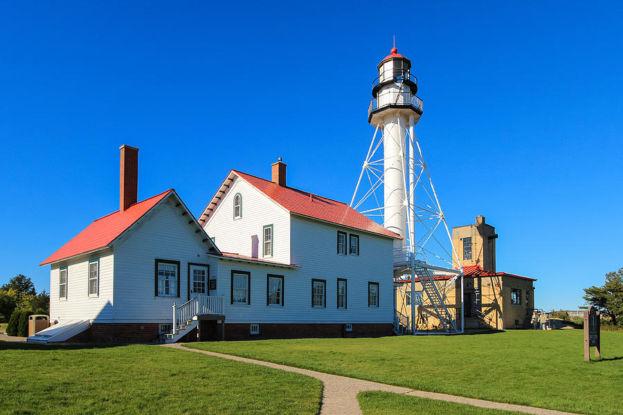 Whitefish Point Light Station Photograph by Rachel Cohen