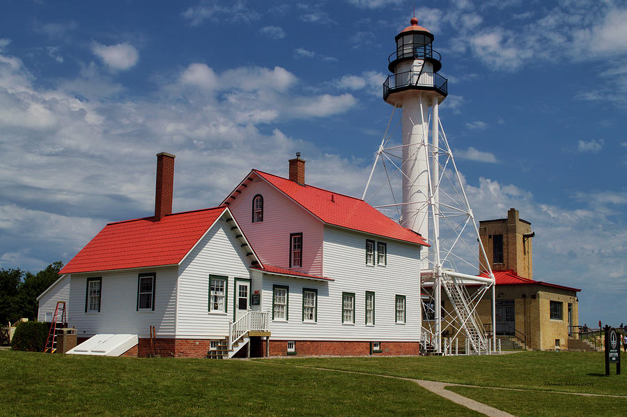 Whitefish Point Light Station Upper Peninsula Michigan Photograph by Thomas Woolworth