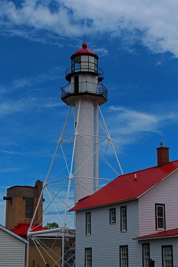 Whitefish Point Lighthouse III Photograph by Michiale Schneider